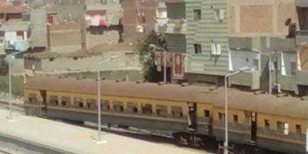 عودة حركة القطارات بالدقهلية بعد خروج قطار المنزلة عن القضبان