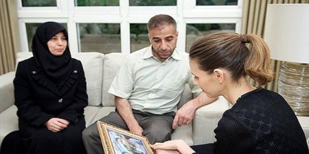 اخبار سوريا حلب الان .. اخبار سوريا اليوم صورة.. لماذا ترتدي اسماء الاسد اللون الاسود؟