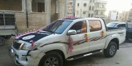 اخبار سوريا حلب الان .. اخبار سوريا اليوم بالصور.. سيارات زفاف "داعش" تنتشر على تويتر!