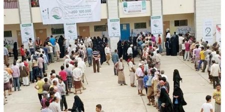 اخبار اليمن اليوم  مباشر عاجل مركز الملك سلمان يوزع 4250 سلة غذائية في تعز