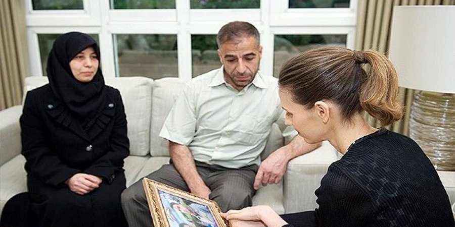 اخبار سوريا حلب الان .. اخبار سوريا اليوم صورة.. لماذا ترتدي اسماء الاسد اللون الاسود؟